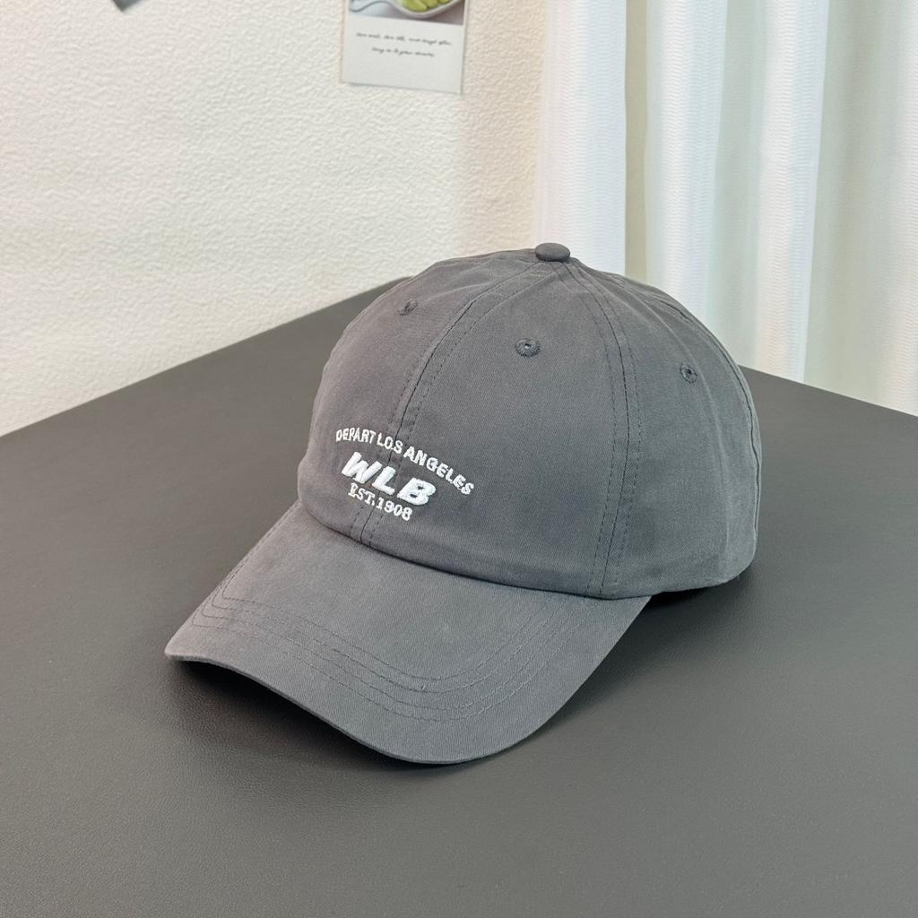 Fashion Hat Casual Versatile Shopping Showing Face Small Soft Top Sunscreen Shade Cap Spring and Summer Retro Letter Embroidery Baseball Cap Female
