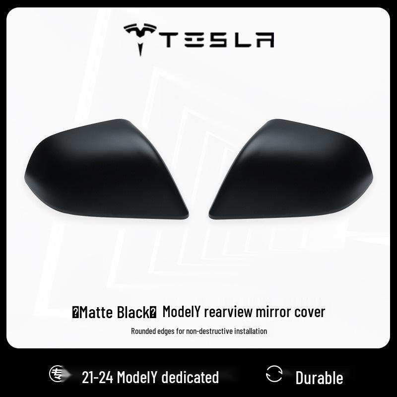 Tesla Model Y/3 Rückspiegel Carbonfaser Abdeckung Set