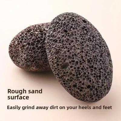 Natural Volcanic Stone Foot File Callus Remover Exfoliator for Heels Dead Skin