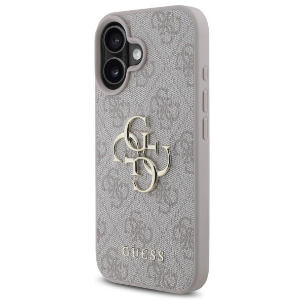 Guess Guhcp16S4Gmgpi Iphone 16 6.1 Różowy/Pink Hardcase 4G Duże Logo