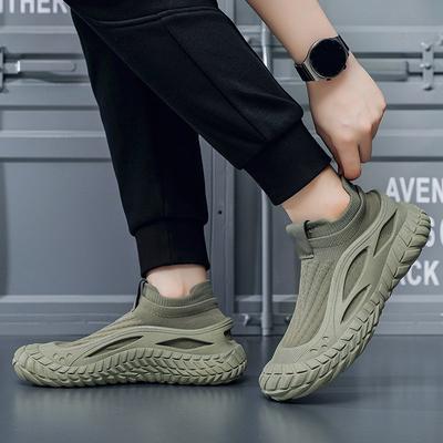 Fashion Green Running Men's Casual Sneakers Gym Unisex Summer Sale Walking Outdoor Korean Original Deals On Breathable Male Sports Shoes