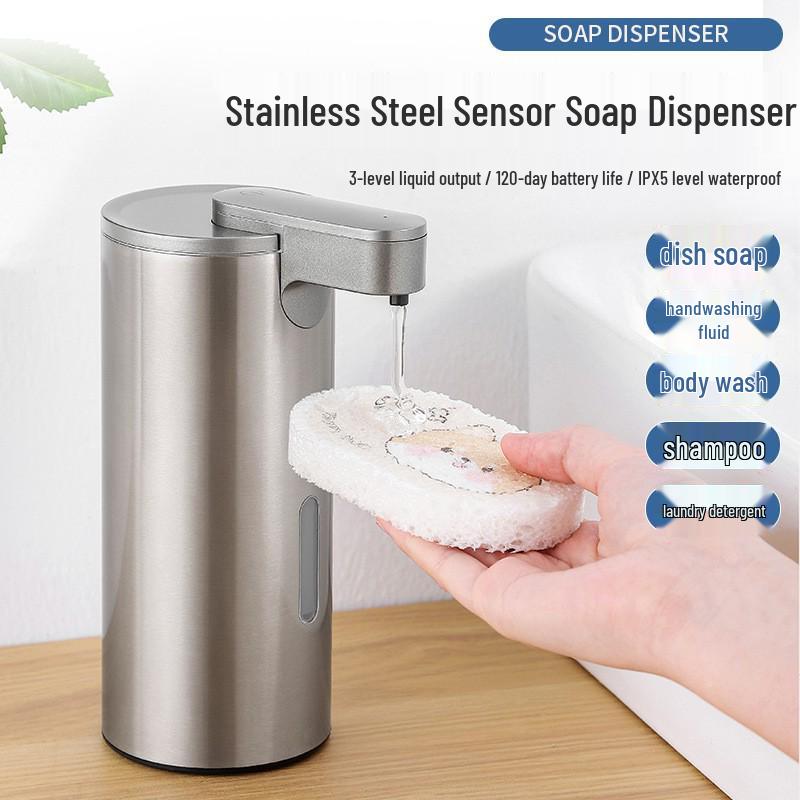 Wall-Mounted Automatic Foam Hand Sanitizer Dispenser - Smart Induction Household Hand Washer