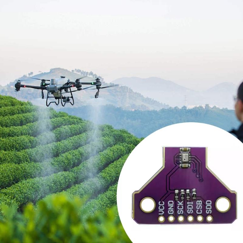 MCU-06 SPL06-001 Unmanned Aerial Car Pressure Height Sensory 300-1200hPa Module Lightweight Drones Accessories