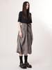 ATHPLATFORM Aw52Pt34 Winter Check Tech Flare Pants_Gray