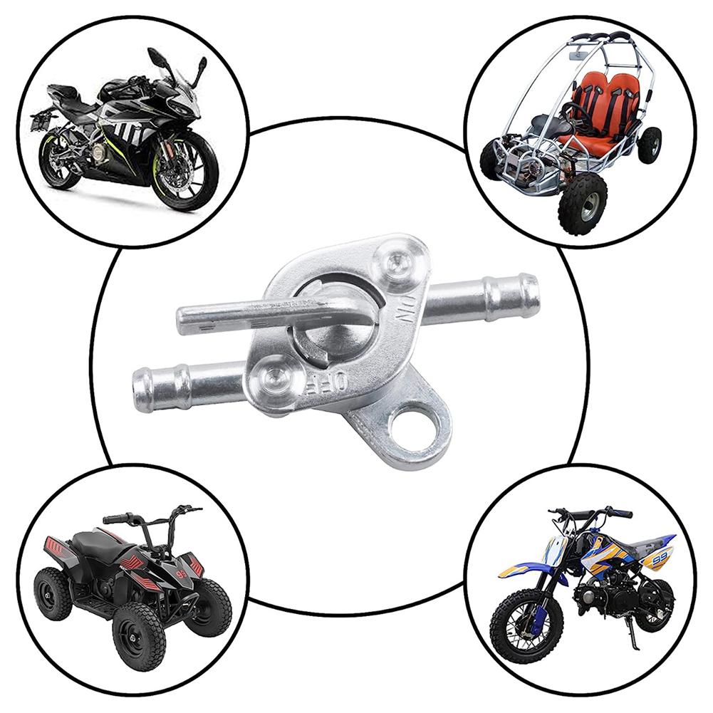 Filtru de robinet rezervor de combustibil în linie Comutator robinet benzină gaz robinet robinet comutator supapă pentru ATV 50/70/90/110/125/140/150cc Motociclete