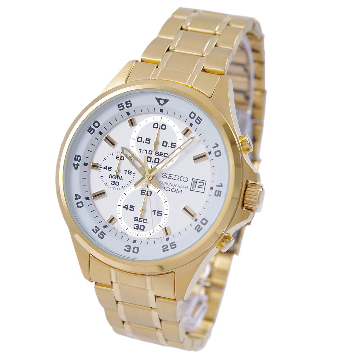 

Seiko SEIKO watch men s SKS632P1 quartz white gold