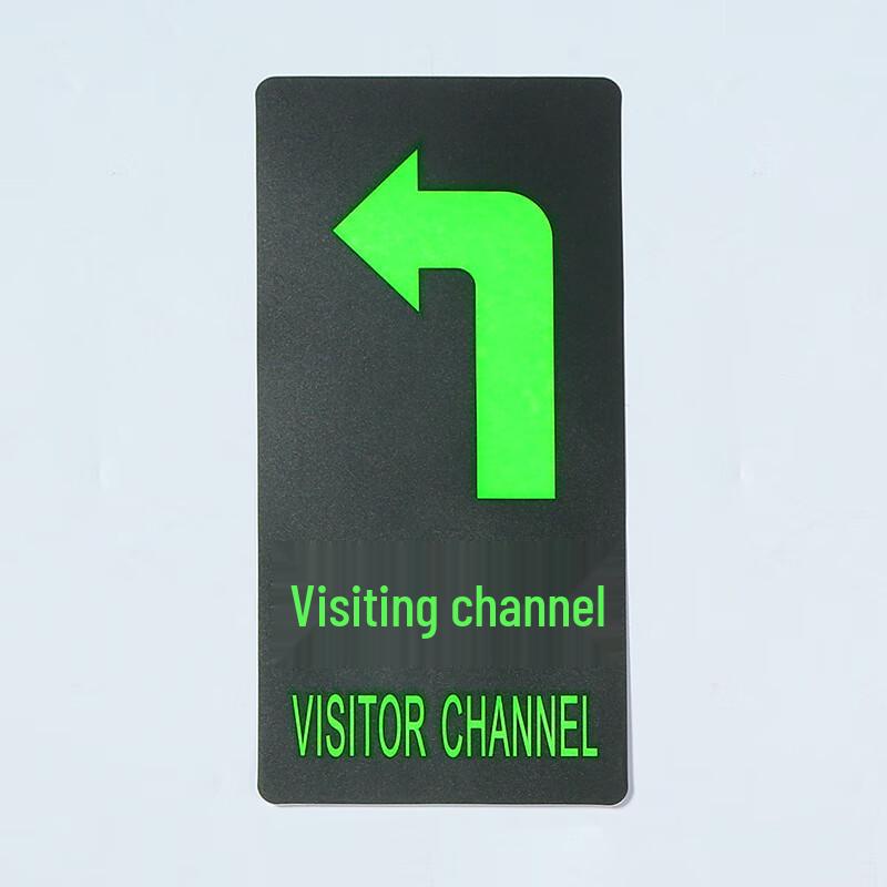 HEIXIE PVC Luminous Emergency & Safety Signage