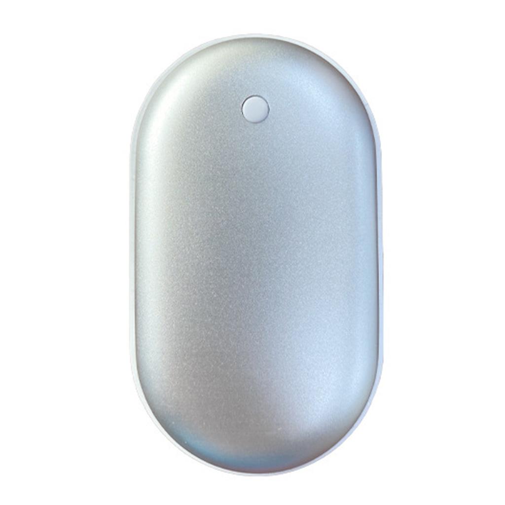 2 IN 1 Electric Hand Warmer USB Rechargeable 3 Gear Heating Handwarmer 3000mA  Alloy Mini Portable Power Bank for Winter Camping