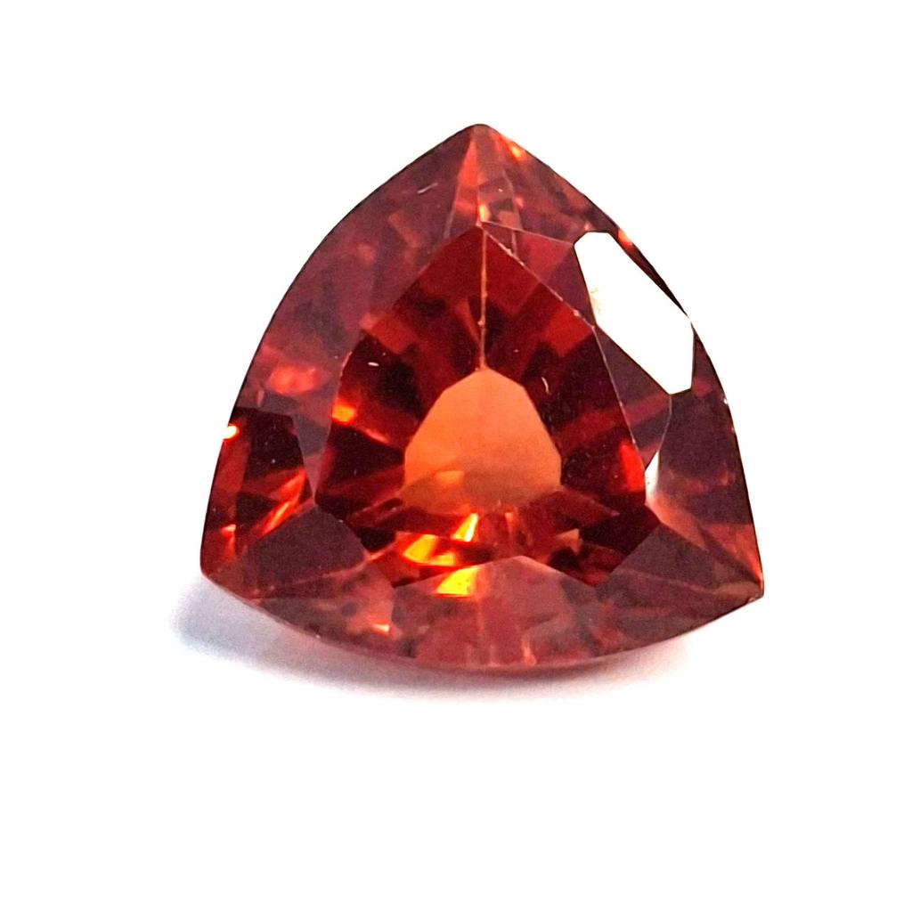 Certified Natural Mexican Fire Opal Trillion Cut 5-7 Ct Stunning Loose Gemstone