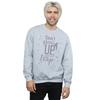 Disney Mens Tinker Bell Don´t Grow Up Sweatshirt