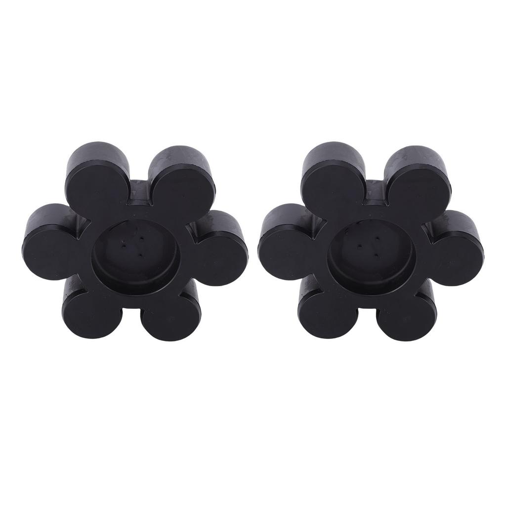 2Pcs Rubber Couplers 6M6 4581J 00 00 Black Color Replacement for Waverunner III 650 Superjet 650 Motor Shaft Coupler Coupling