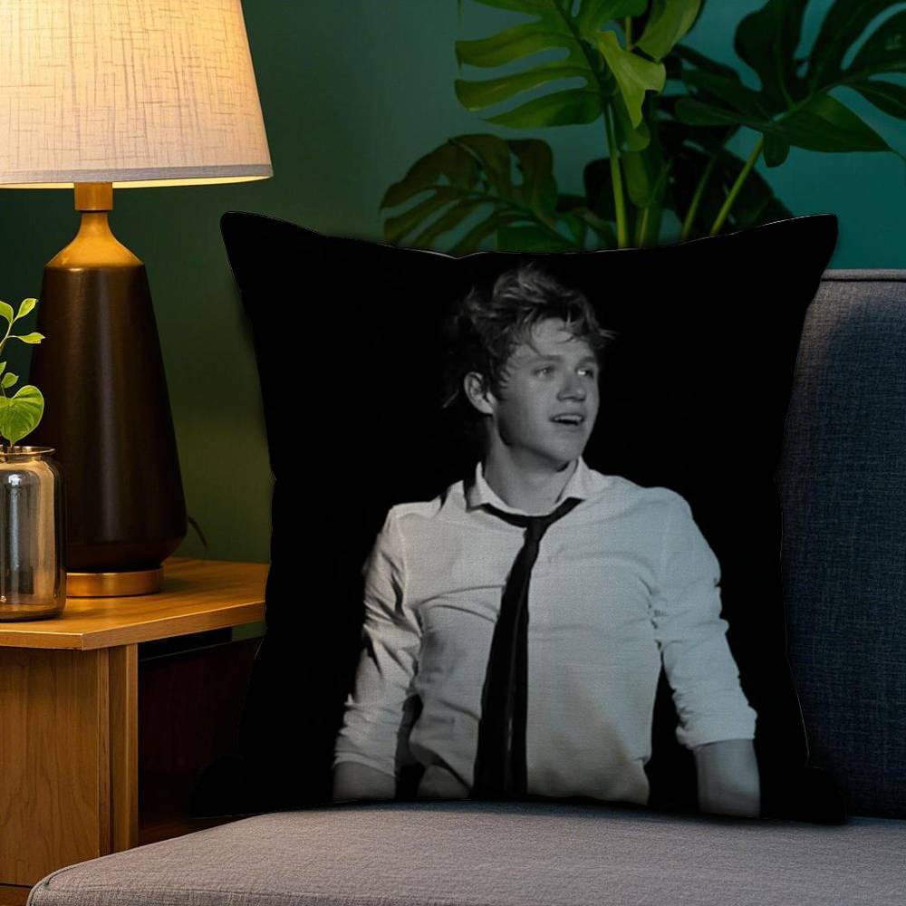 Singer Pillow Case Sofa Living Room Bedroom Double-Sided Printing N-Niall Horan Square Cushion Nap Time Pillow Case