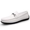 Fashion New Trend Men's Dress Shoes Hot Sale Male Loafers Genuine Leather Casual Footwear Slip on Driving Shoes Leisure Walk Moccasins