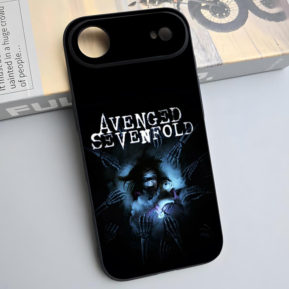 

INS A-Avenged Sevenfold Phone Case For IPhone 17 Pro Max 16 15 14 Pro Max 13 11 X Xs Xr 8 7Plus Silicone Cover iPhone 15 Plus