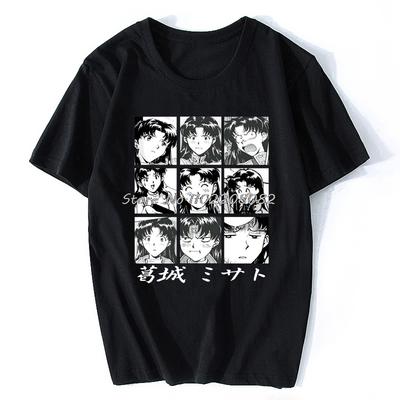 Tričko Unisex Misato Katsuragi Vintage Dámské Tričko Anime Japonsko Unisexga Trička Unisex Bavlněná Trička Top