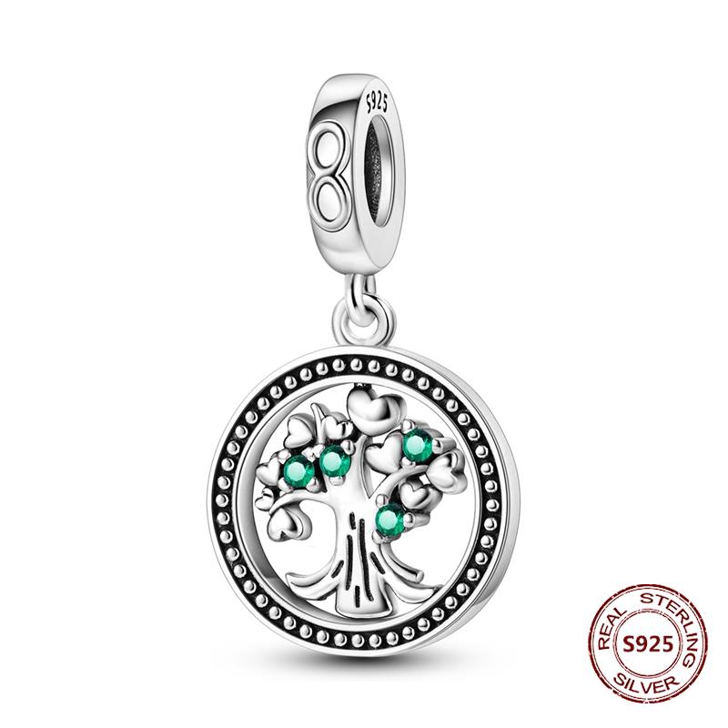 Chameleon Luminous Firefly Charm Fit  S925 Original Bracelets Butterfly S925 Silver Beads For DIY Jewelry Birthday Gift