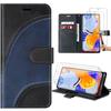 Case - Xiaomi - Redmi Note 12 Pro 4G - Black - PU Leather - Abstract Pattern