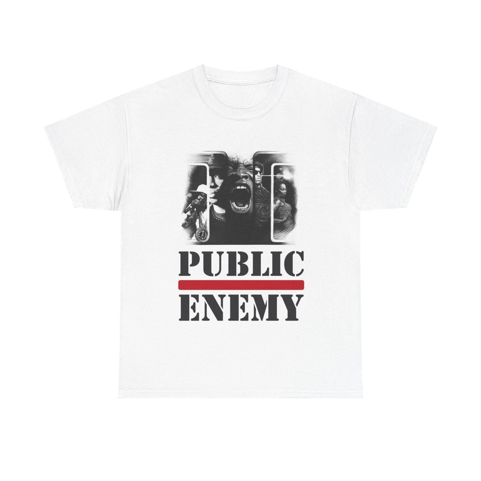 Men s and Women s T-shirts Public Enemy XXXL