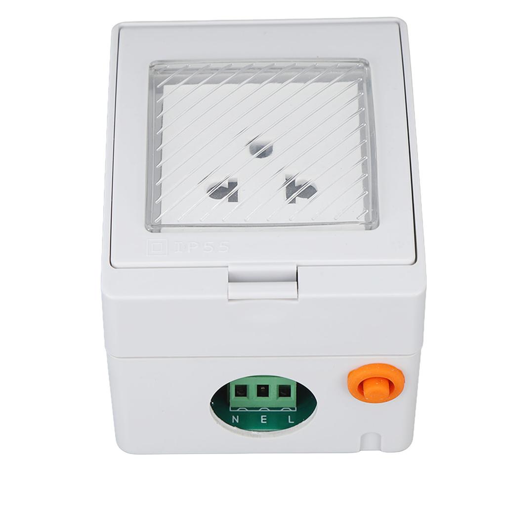 WiFi Smart Socket PC ABS IP55 Waterproof APP Remote Control Power Outlet for Bathroom Outdoor