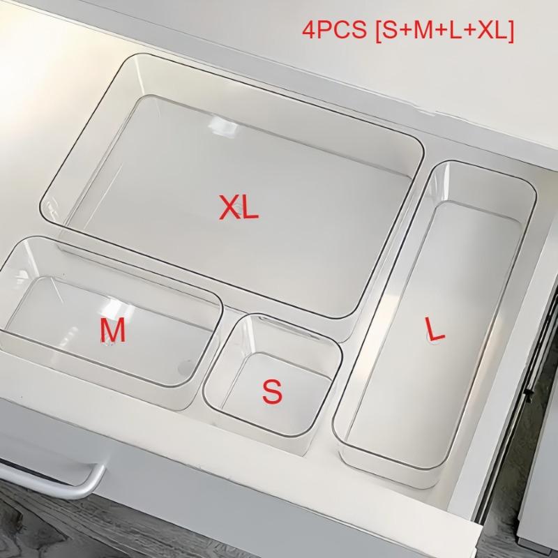 Cosmetic and Stationery Storage Box, Suitable for Makeup,Office Supplies, Home Storage, Desk & Drawer Organizer for Home Storage