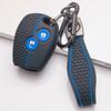 Silicone Remote Key Cover for Renault Clio Kangoo Master Trafic Twingo Modus Megane Scenic Laguna Espace with Keychain Key Shell Accessory