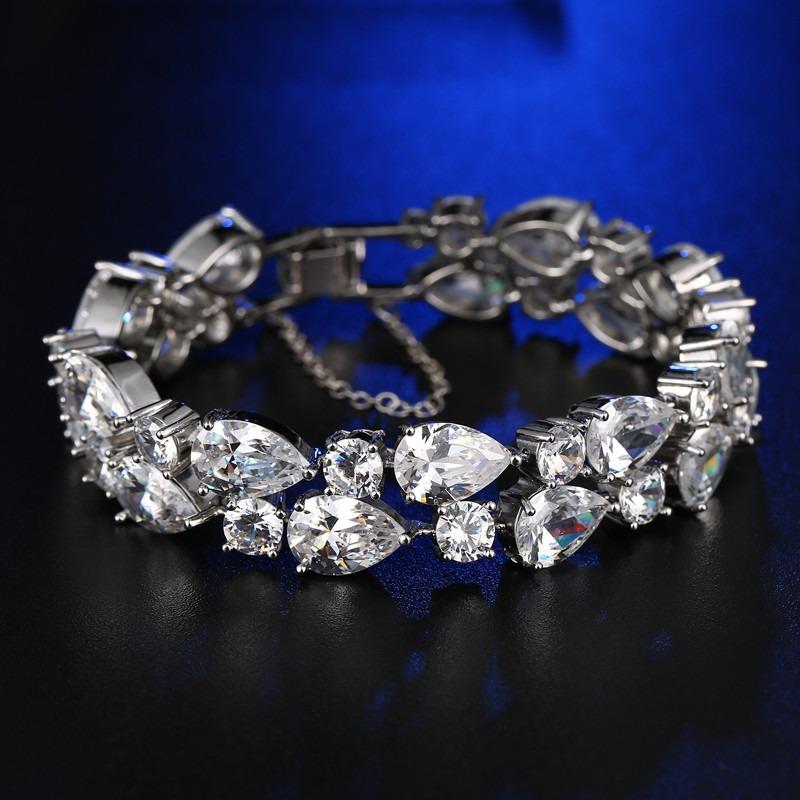 Meier European and American Style Bracelet Fashion Crystal Mona Lisa Colorful Aaa Cubic Zirconia Bracelet