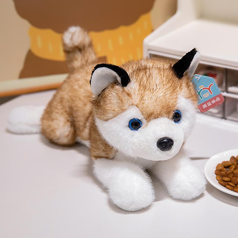 Cute Husky Doll Puppy Doll Shiba Inu Animal Dog Moe Erha Children's Birthday Gift Plush Toy