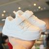 Unisex Kids White Lightweight Breathable Soft Sole Casual Sports Sneakers
