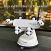 Panda Strawberry Bear Car & Scooter Phone Holder with Anti-Shake Suction Cup