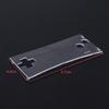For Gameboy Micro Transparent Clear Front Faceplate Cover For Gbm System Front Shell Case & Protective Film Accessories