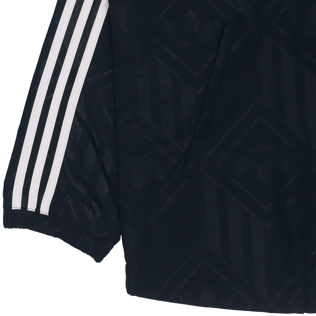 Adidas Originals Trefoil Stripe Logo Casual Sports Zip-Up Hoodie Autumn Edition Men Jackets Black GD5844
