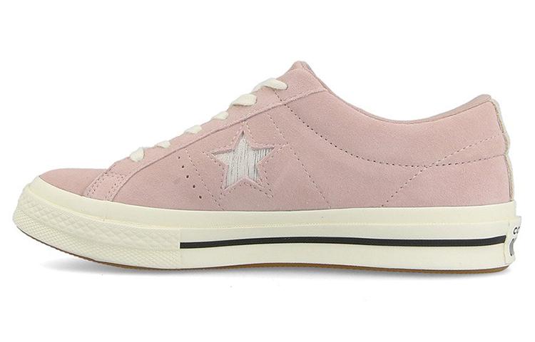 Converse One Star Leather Slip Resistant, Abrasion Resistant, Lightweight Low top Skateboard Shoes Women's Pink 161539C