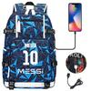 Large Capacity Schoolbag with Shoulder Strap; Student Three-piece Pencil Case Set