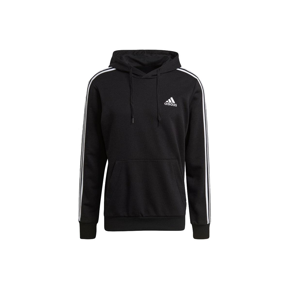 Adidas Sports Casual Pullover Sweatshirt Мужские топы Черный GK9062 XL