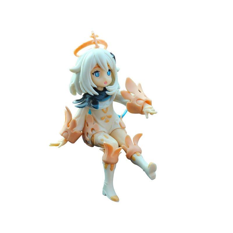 

Paimon animation manual Genshin Impact series manual action 12cm PVC collection model 12CM белый