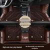 Universal Car Floor Mats and Door Sill Covers with Starry Sky Design, Tailored for Many Models, Providing Full Coverage and Protection