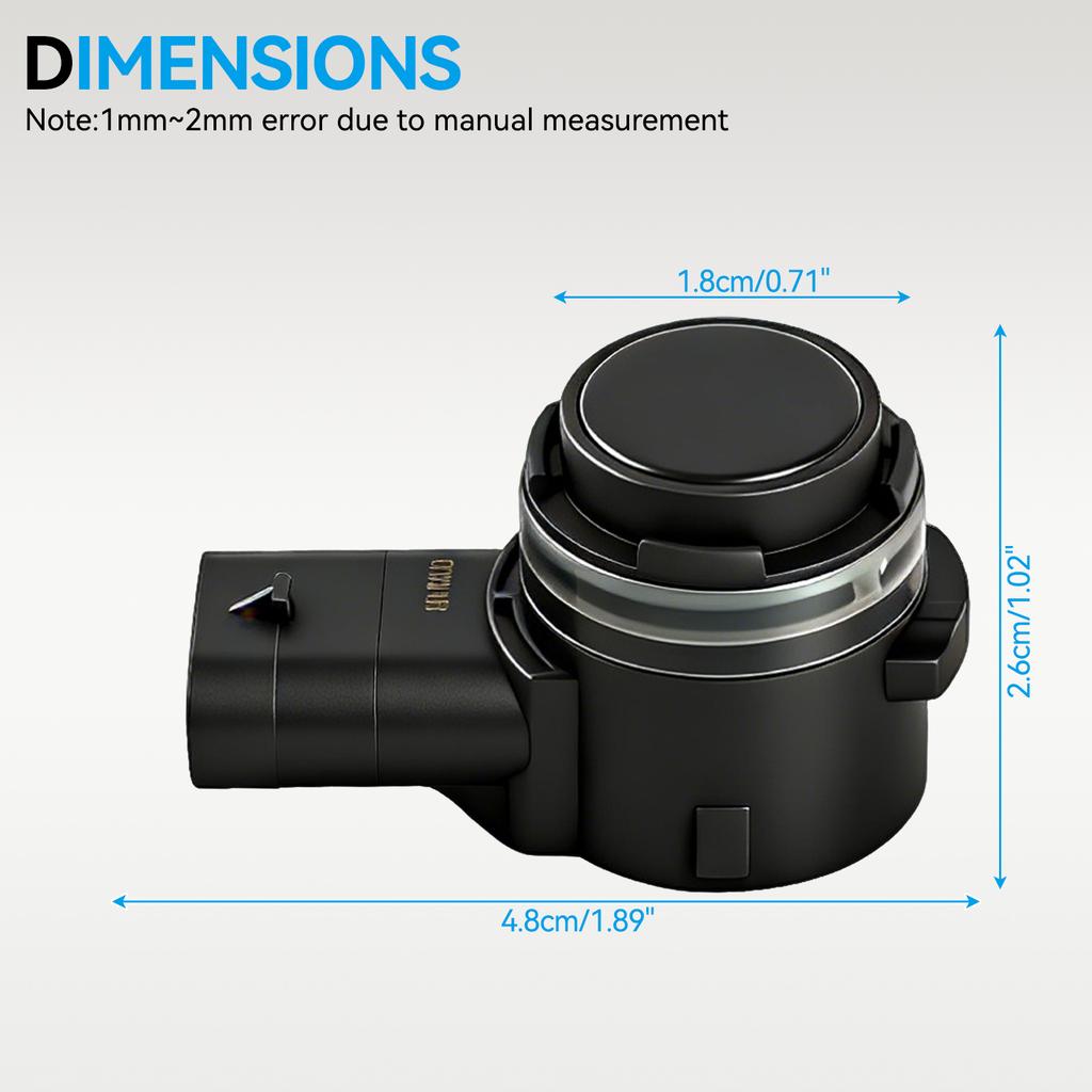 Sensor de Estacionamento PDC Para A4 A5 A6 A7 Q3 Q5 TT BMW X1 X2 X3 X4 X5 Mercedes-Benz Classe A B E S Seat IBIZA Skoda FABIA VW Golf Polo Passat 5Q0919275