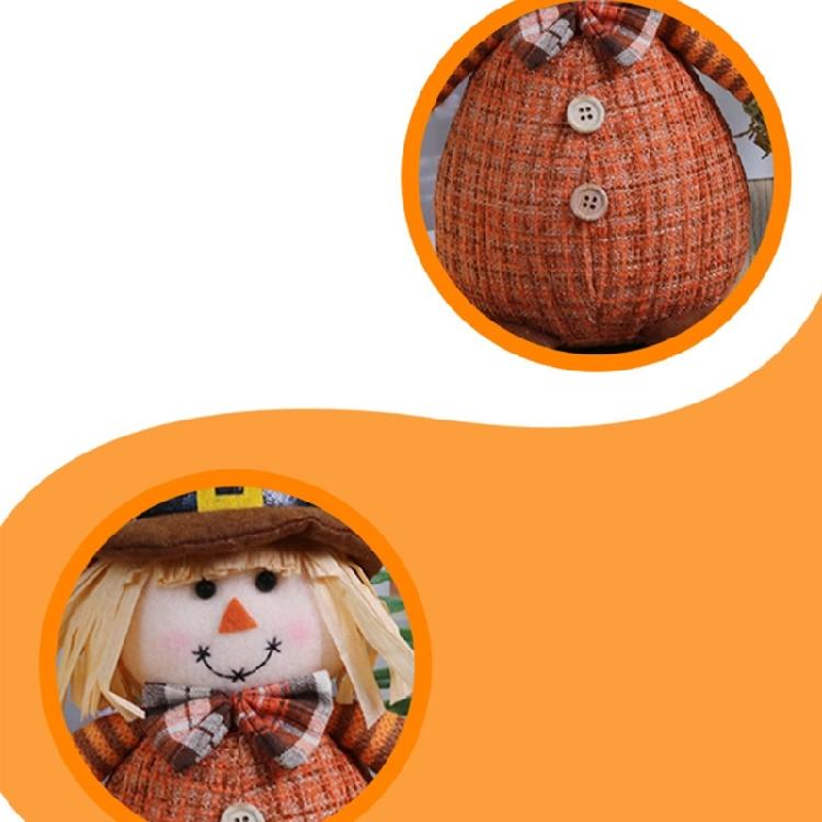Seasonal Ornament Scarecrow Doll Decorative Figurine Holiday Festival Decor Party Supply Harvest Festival Kitchen Layout