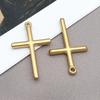 2Pcs Stainless Steel Charms Pendants For Cross Charms For Jewelry Making Supplies Christ Bracelet Necklace Earrings Accessories