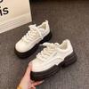 Fashion Platform Sneakers Womens Fashion Versatile White Shoes 2025 Spring New Platform Heightening Casual Shoes Zapatos para mujeres