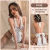 Style Bell Sex Underwear Sexy Love Maid Dress Maid Hot Apron Passion Character Uniform Set