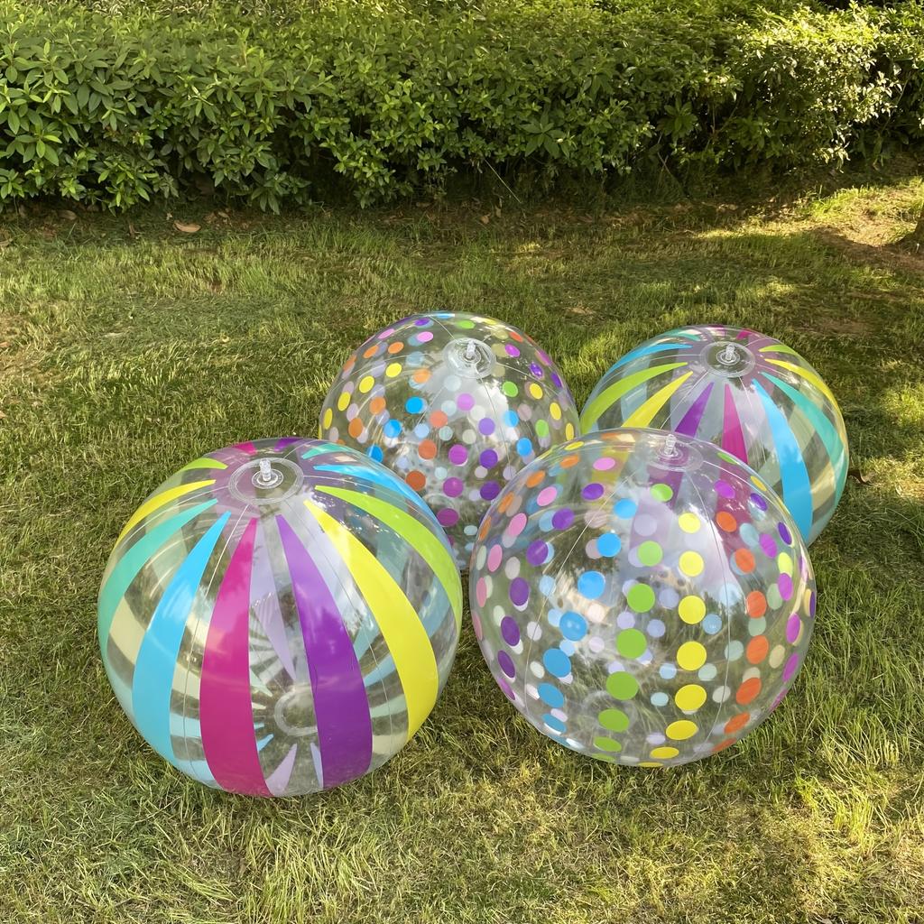 Beach Balls, Water Sports Inflatable PVC Water Balls, Colorful Balls, Swimming Pool, Beach Party