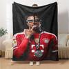 Player Trophy Victory Blankets Flannel Printed Breathable Warm Throw Blanket for Home Office Bedspreads 0708a44