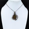 Polychrome Jasper Pendant Copper Wire Wrapped Pendant Handmade Gemstone Pendant Unique Copper Design Jewelry Gift For Him Brand New Pendant