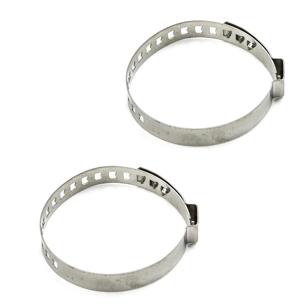 Set Klemmen aus Silikon, 3 Stück, blaues Metall, brandneu, langlebig