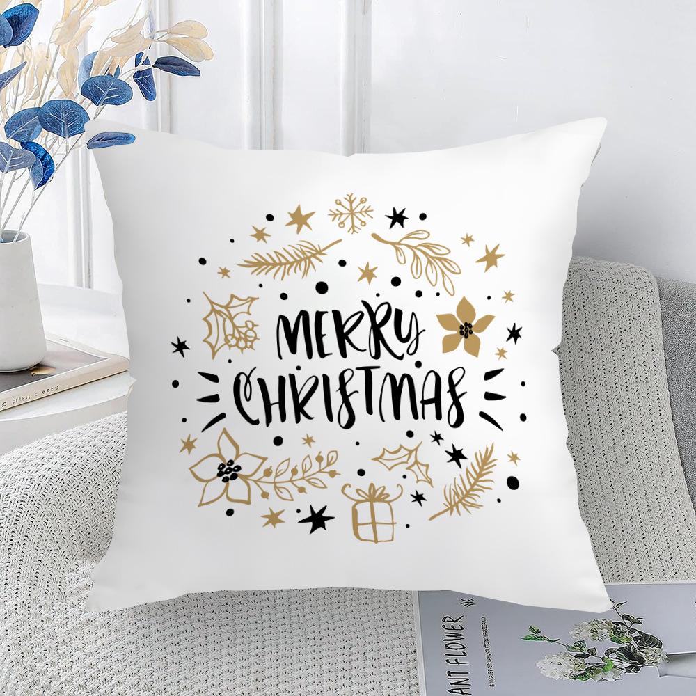 Weihnachten Sexy Atmosphäre Kissenbezug Heimkissen Bedruckter Sofa Dekokissenbezug