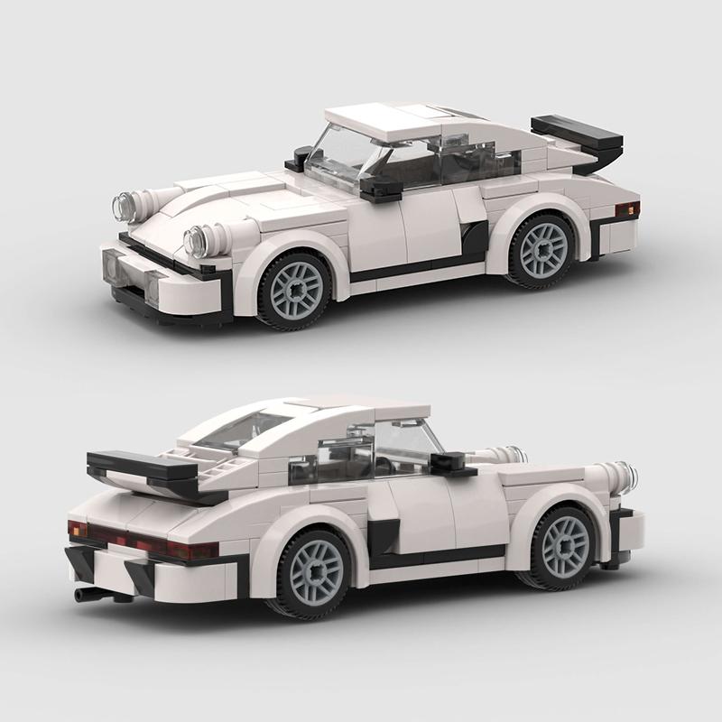 MOC Brick Technical Car Racer Building Block Sports Supercar Creative Garage Vehicle Technique Set Kids Toys Boys