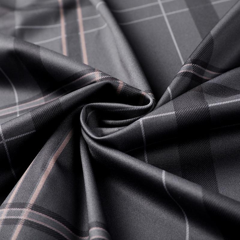 Spring and Autumn Men's Long-Sleeved Shirt Men's Plaid Long-Sleeved Shirt Young and Middle-Aged Casual Men's Clothing