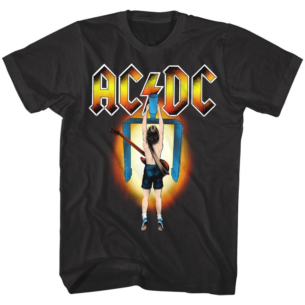 ACDC Flick of the Switch Men's T Shirt Metal Rock Band Album Cover Concert Merch