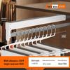 Telescopic Pull-Out Trouser Rack for Wardrobes